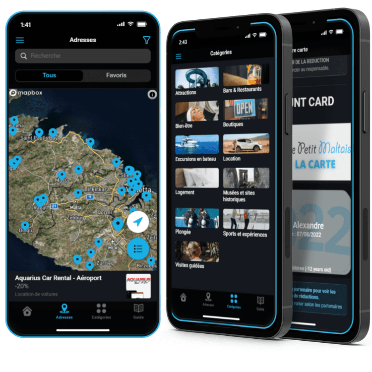The 2024 Digital Card My Little Malta Discount Card   Visuel Appli 3 